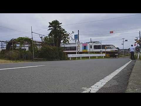 『485系・カーペットトレインNO.DO.KA｢なすてつ(那須のナチュラチーズ5種盛とサッポロ生ビール飲み放題の旅)｣』2017/7/1(JR東北本線・安積永盛駅～須賀川駅｢仁井田踏切｣)④