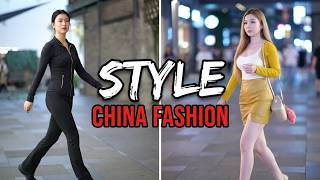 ✨Chinese Girls Street Fashion Outfits Style ⚡💃 P.47
