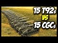 ► 15 T92s vs 15 CGCs - Ultimate Artillery Battle! - World of Tanks: Face Off #21