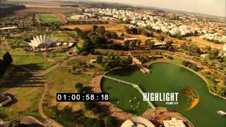 HD Aerial footage of israel: Amfhi in Raanana