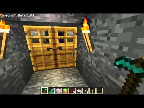 Minecraft Piston Creations- Awesome Hidden Door