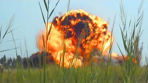 MASSIVE WEAPONS CACHE EXPLOSION!!