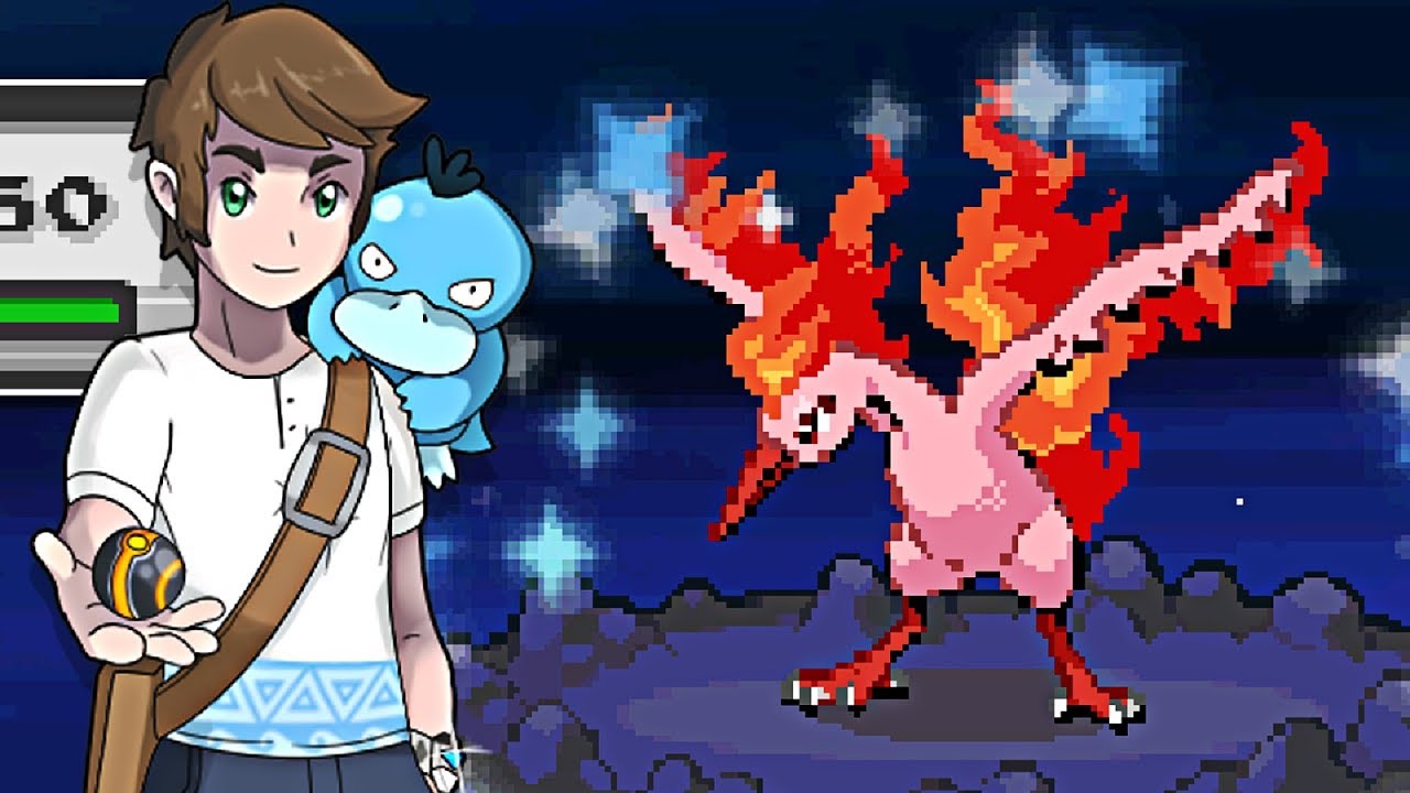 LIVE Shiny Moltres after 5,451 SRs in LeafGreen! 