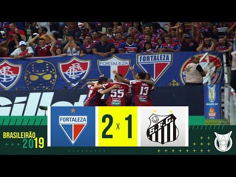 FORTALEZA 2 X 1 SANTOS - Melhores Momentos - Brasileirão 2019 (28/11)