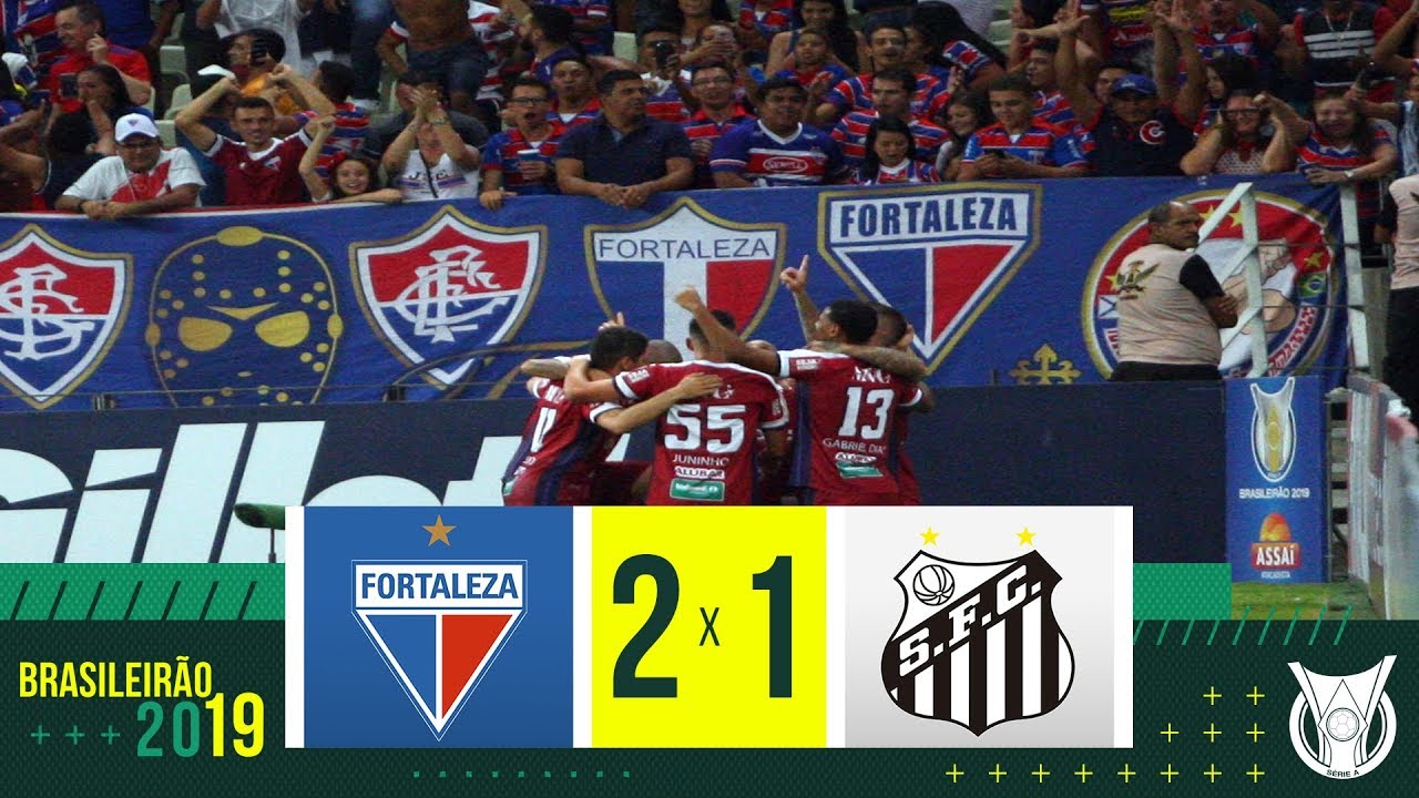 FORTALEZA 2 X 1 SANTOS – Melhores Momentos – Brasileirão 2019 (28/11)