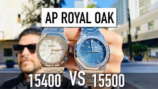 Audemars Piguet Royal Oak 15500 vs.15400 - Can You Spot The Difference??