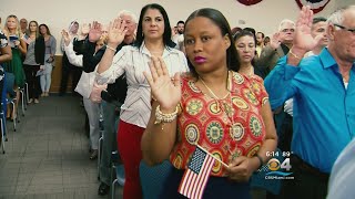 Dozens Of Immigrants Take Part In Life-Changing Ceremony In Hialeah