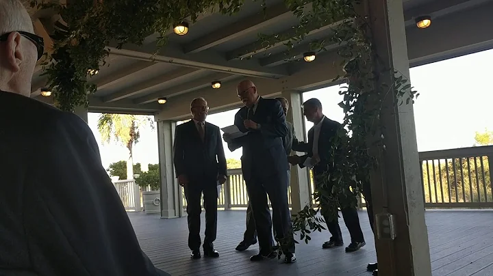 Remembering Dan McGoff at his son Danny's wedding