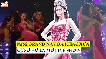 Miss Grand International nay đã khác xưa: Cứ sơ hở là mở liveshow, dàn Hoa - Á hậu hát như ca sĩ