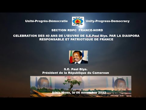 Documentaire sur les 40 ans de pouvoir de son Excellence Paul Biya à la ...
