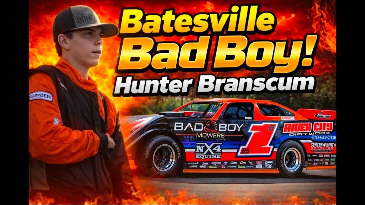 Hunter Baize Racing Hunter Branscum| Batesville's Next Dirt Racing Star - YouTube
