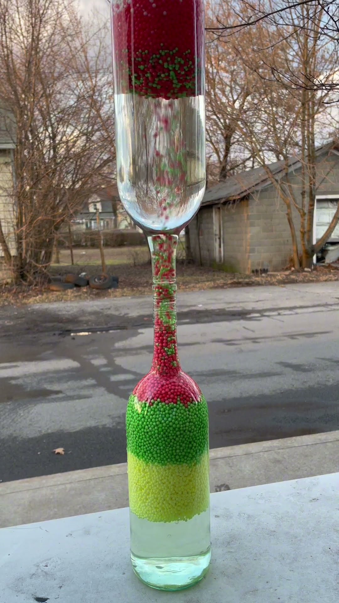 Satisfying Beads Moving Through Glass Bottles || ViralHog