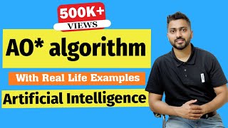 AO* algorithm in AI (artificial intelligence) in HINDI | AO* algorithm with example