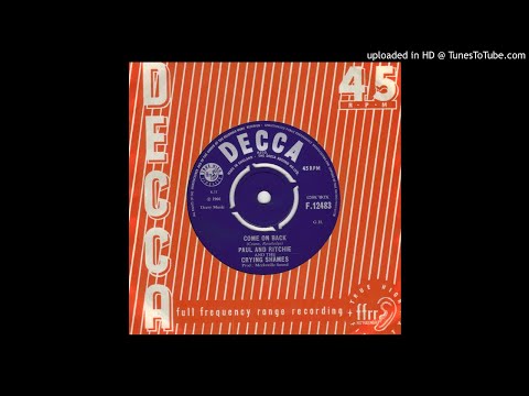 Paul, Ritchie, The Crying Shames - Come On Back