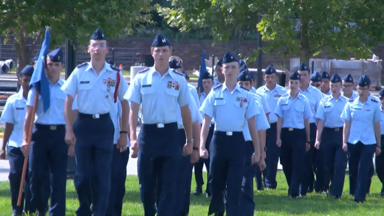 More than 100 cadets complete Civil Air Patrol summer encampment - YouTube
