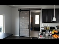 Building a Barn Door Using Reclaimed Barn Wood in a Steel Frame Building a Barn Door Using Reclaimed Barn Wood in a Steel Frame