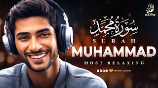 Surah Muhammad Full | SOFT VOICE RECITATION With Arabic Text (HD) | سورة محمد | Peaceful Quran TV screenshot 5