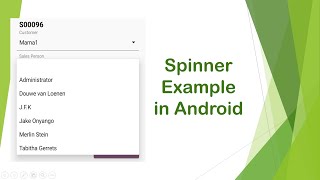 How to Implement Spinner in Android | Android Developers