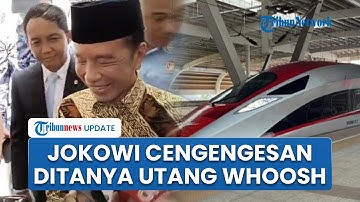 Jokowi Bungkam, Cuma Cengengesan Dicecar soal Utang Whoosh Rp 116 Triliun yang Tak Ditanggung APBN