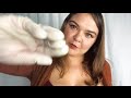 ASMR skin care treatment to help you sleep💤(latex gloves and personal attention )