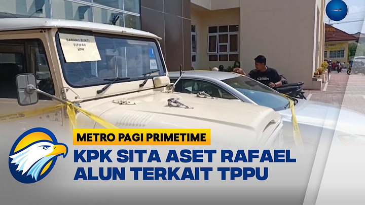 KPK Sita 2 Mobil, Motor & Kost Atas Nama Mario Dandy