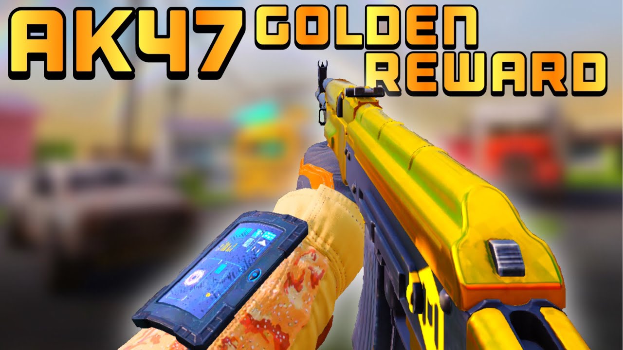 AK47 Golden Reward in cod mobile - YouTube