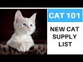 New Cat Supply List! 🐈 What You Will Need For Your New Cat Or Kitten