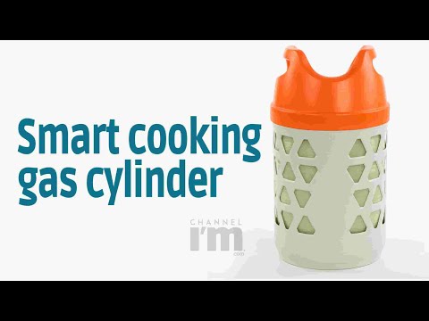 Smart cooking gas cylinder