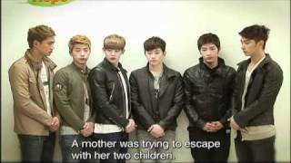 [Hope 4 Japan] A Message from 2PM