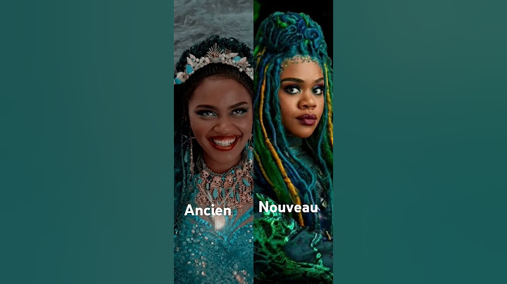 ancien personnage et nouveau personnage
