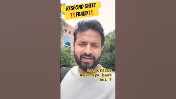 🚨Answer Key Fraud🚨Wrong Response Sheet | NTA office Chalo  #ugcnet2025 #shortsfeed #Scam Pradyumn