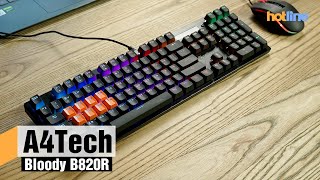 Bloody B820R - обзор игровой механической клавиатуры