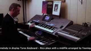 Abba - Happy New Year Yamaha Tyros 5 Roland G70 By Rico chords