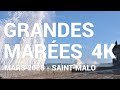 Grandes Marées Saint-Malo - Mars 2020 - High Tides