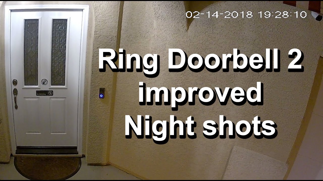 ring doorbell infrared