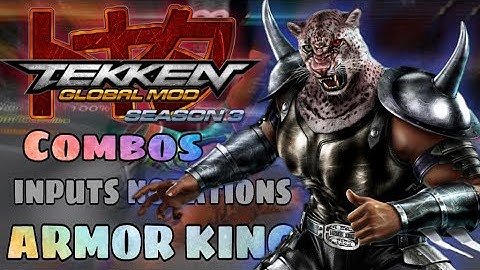 TGM S3 ARMORKING COMBO VIDEO with Inputs Notations | Swoarang