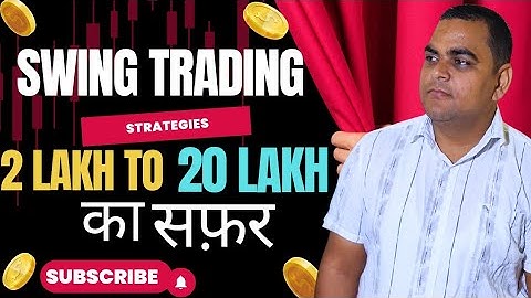 1 Setup Jo Har Week Paisa Banata Hai! | Swing Trading Explained”|| #swingtrading #stockmarket #live 