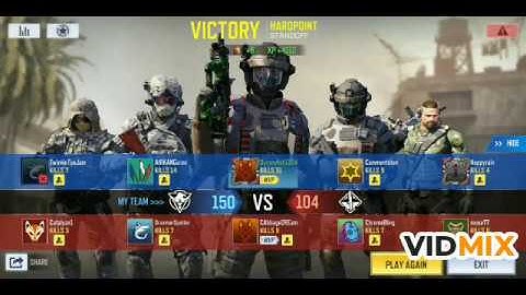 Call of Duty Mobile gameplay Hardpoint ep. 05 - Standoff Map