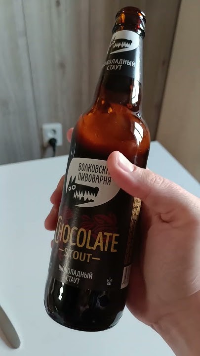 Пиво Chocolate stout от Волковский шоколадный стаут #пиво #бар - YouTube