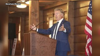 Sen. Rand Paul speaks at Lincoln Day dinner in Nappanee