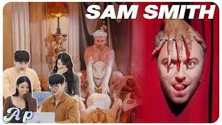 ชายและหญิงชาวเกาหลีเพลิดเพลินกับมิวสิควิดีโอของ Sam Smith อย่างเต็มที่ ｜asopo