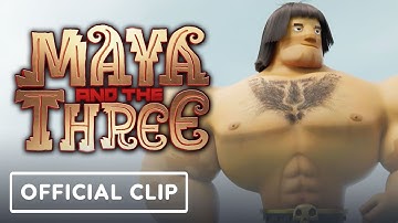 Maya and the Three - Official "Real Puma Warrior" Clip (2021) Zoe Saldana, Stephanie Beatriz