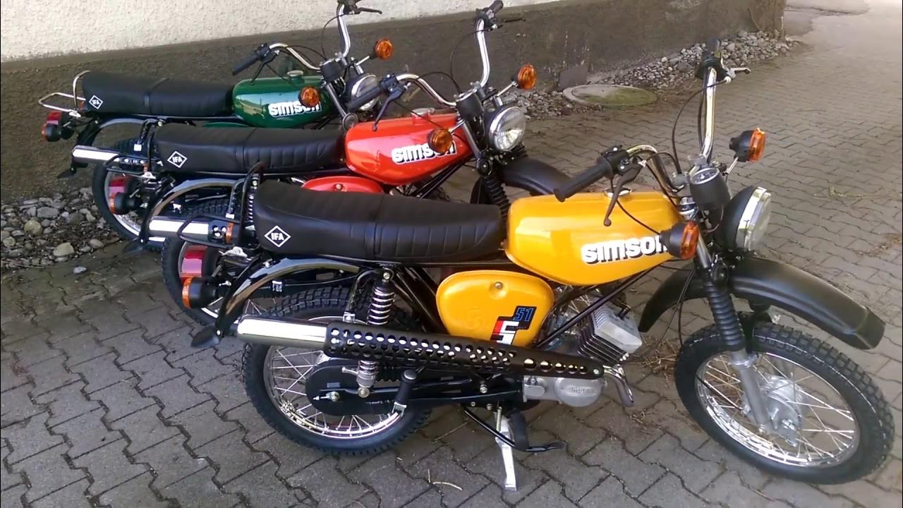 Simson s51 Enduro HS1 Restauriert Neu s70 Ms50 s53 s50 s83 