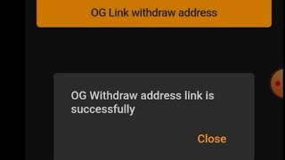 OG TOKEN 🤳 SUBMIT WITHDRAWAL ADRESS ✅ STEP BY STEP by ALL-MINIG-UPDATE 1,466 views 5 days ago 6 minutes, 43 seconds