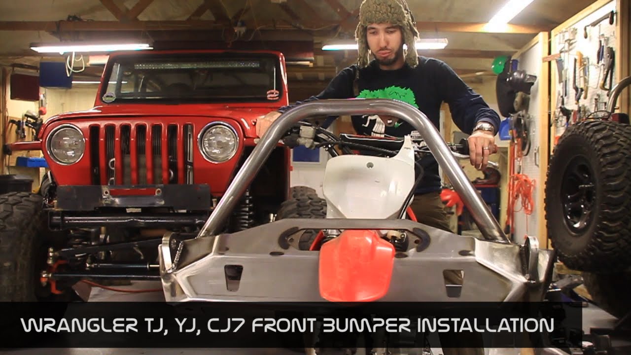 JcrOffroad: Wrangler Front Bumper | Mauler Stubby | Jeep TJ/LJ (97-06)