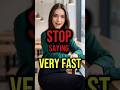 STOP saying “very fast” ❌ (Sound natural!) #englishlearning