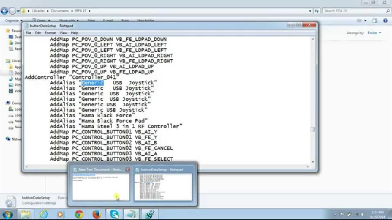 How to fix FIFA Gamepad Right Analog Stick (RS) problem YouTube