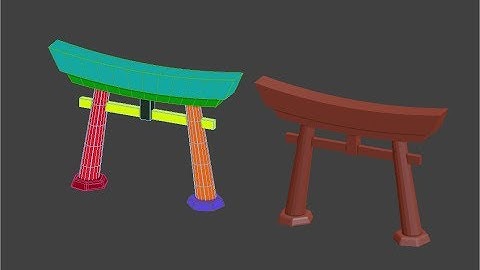 BS / SV Procedural Japanese Torii Gate (LIVENODING 634)