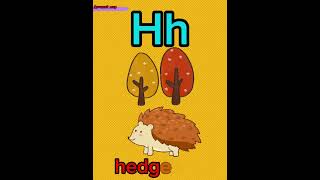#shorts #Words that start with letter Hh for kids. Слова на букву Hh #wordsletterH #abc