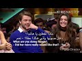 مقطع من مقابلة هاندا و تولغا "علي و سيلين" في بياز شو|| اتصال في منتصف الليل || مترجم عربي و انكليزي